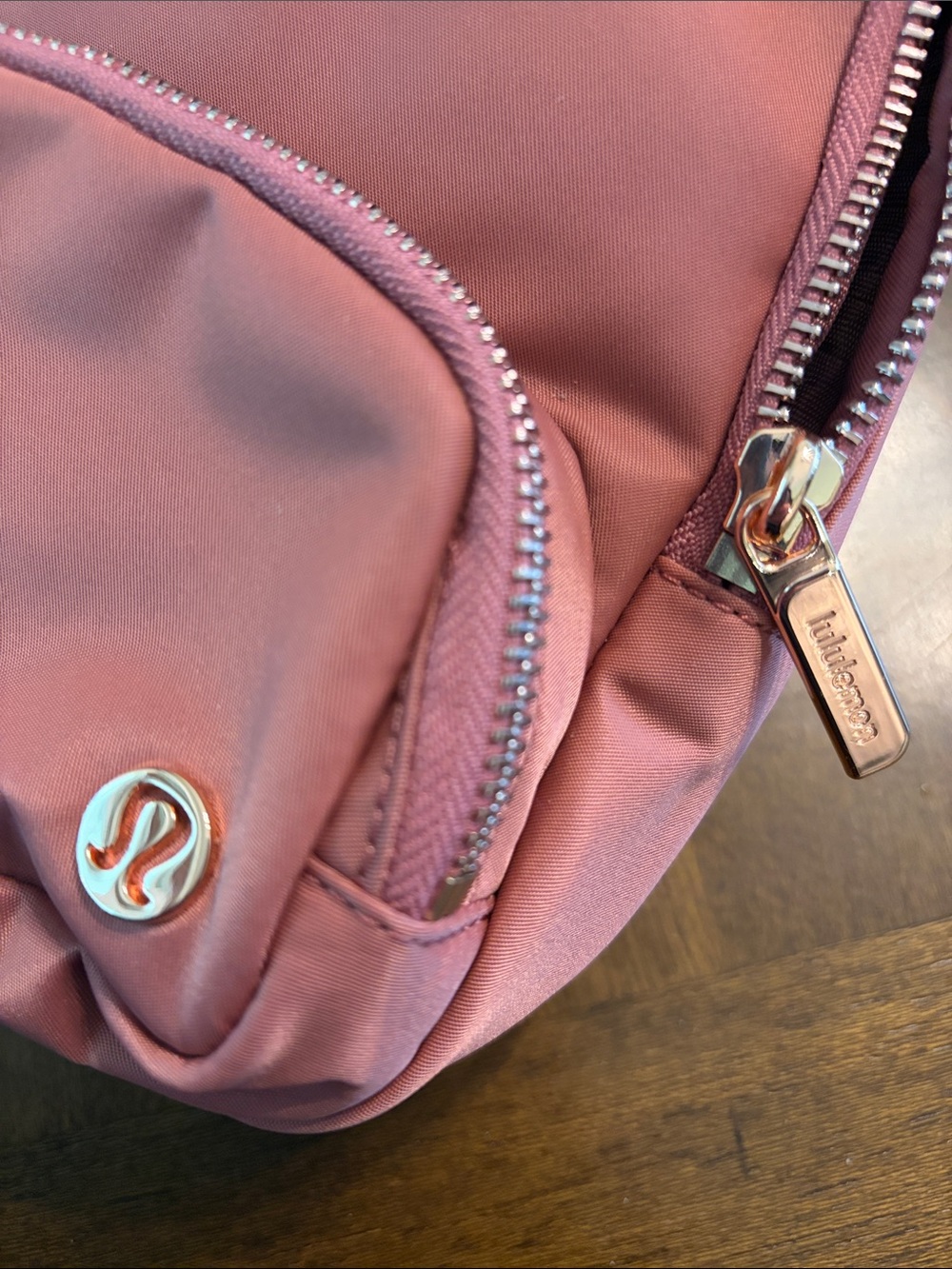 lululemon Rose Pink Mini Backpack Crossbody - Picture 5 of 5
